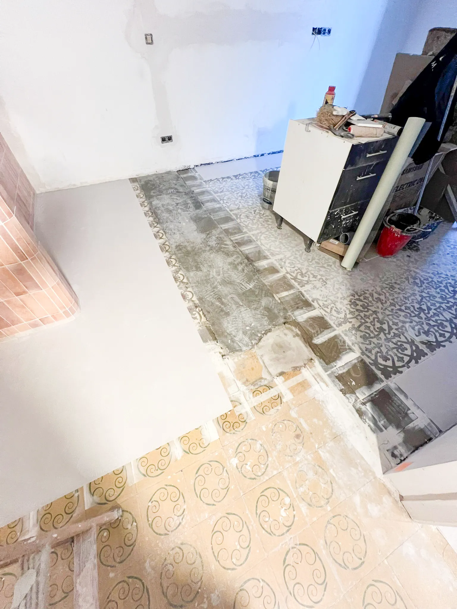 Renovación de suelo